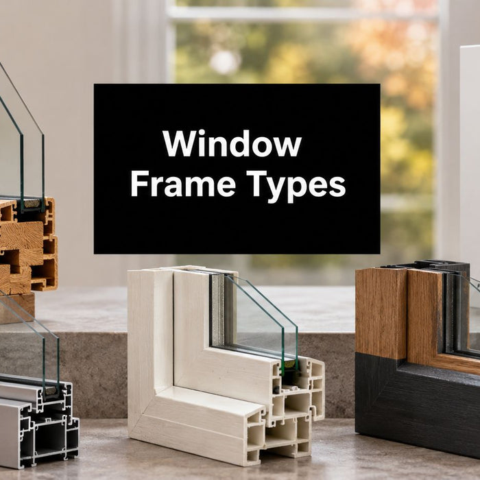 Best Window Frame Types: 2026 Buyer's Guide