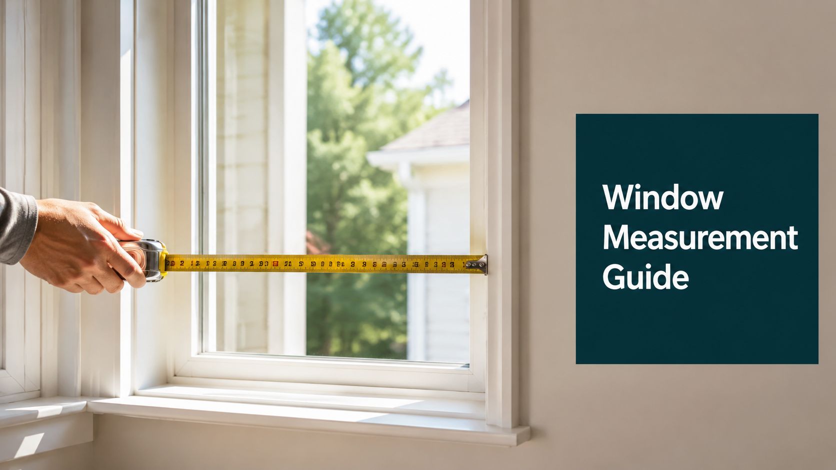 Window Measurement Guide for Curtains & Blinds