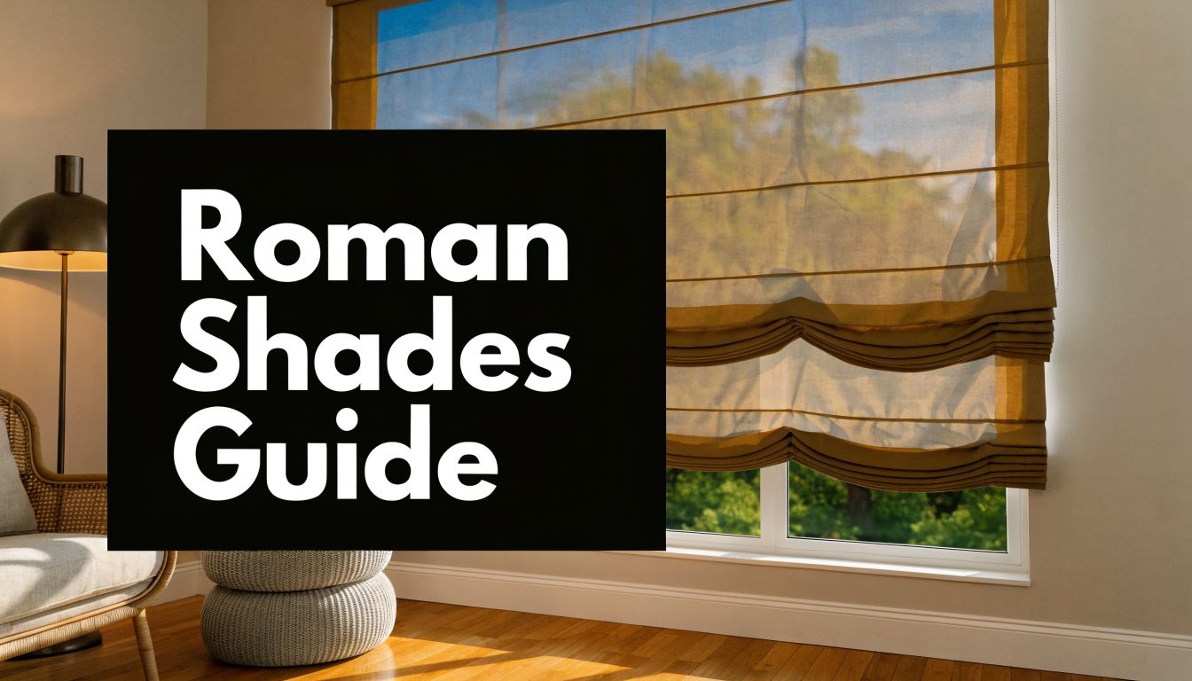 Window Treatments Roman Shades Your Complete Guide