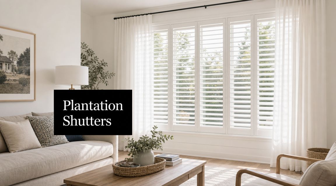 Window Treatments with Plantation Shutters: Upgrade Your
