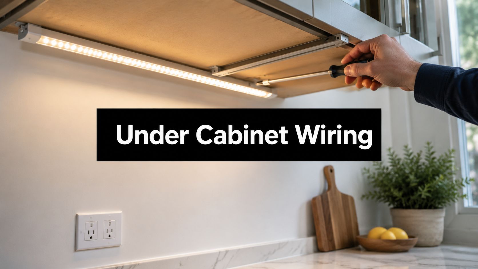 Wiring for Under Cabinet Lighting: A Complete DIY Guide
