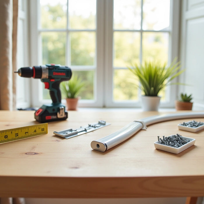 4 Steps to Install a Bay Window Curtain Track Effectively
