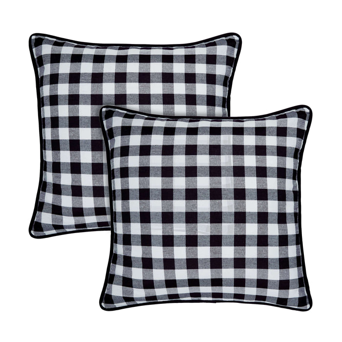 Throw Pillow Covers - 18-inx18-in - Set of Two