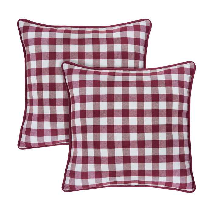 Throw Pillow Covers - 18-inx18-in - Set of Two