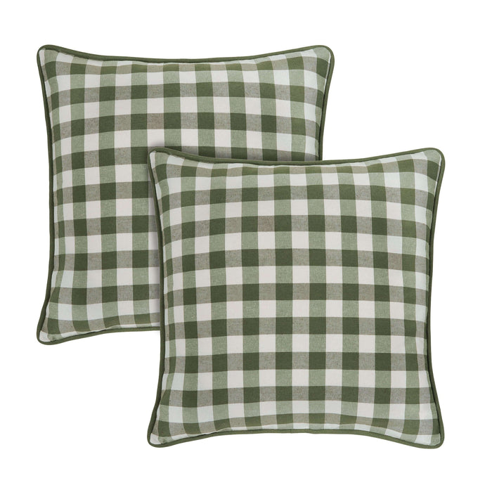 Throw Pillow Covers - 18-inx18-in - Set of Two