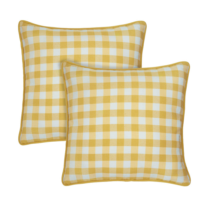 Throw Pillow Covers - 18-inx18-in - Set of Two