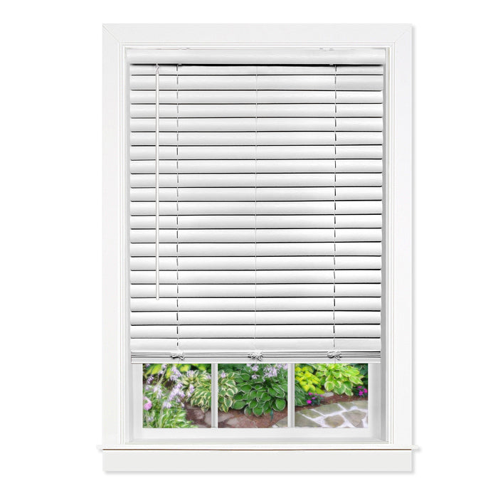 Cordless GII Luna 2" Vinyl Venetian Blind - Mahogany for Textiles & Soft Furnishings - 30x64