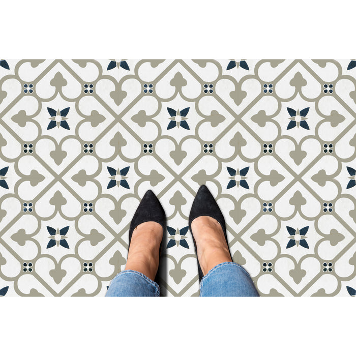 Retro Style 12x12 Self Adhesive Vinyl Floor Tile - 20 Tiles, 20 sqft