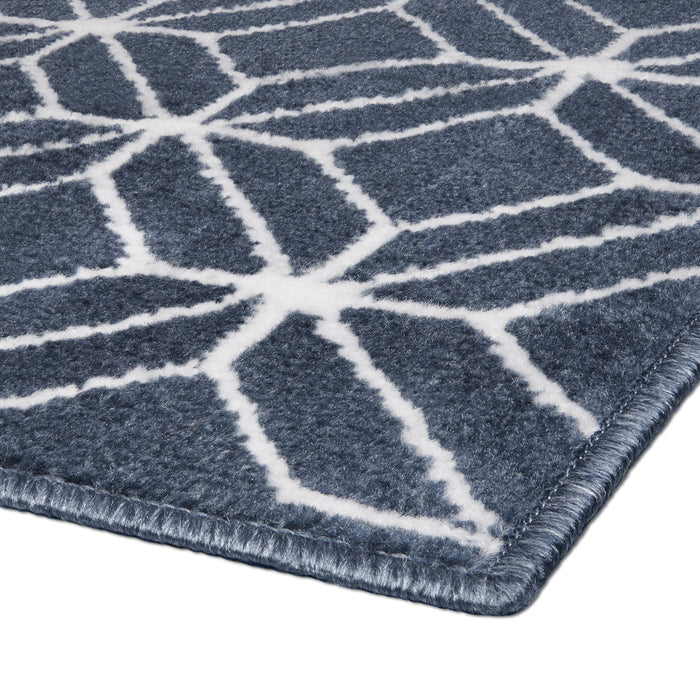 3 Piece Rug Set - Zara Blue