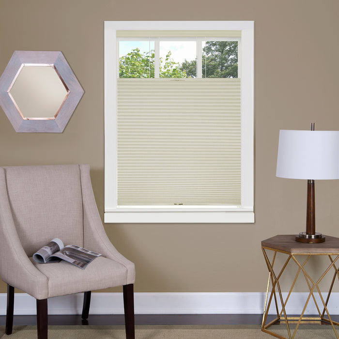 Cordless Honeycomb Cellular Shade - Alabaster - 30x64