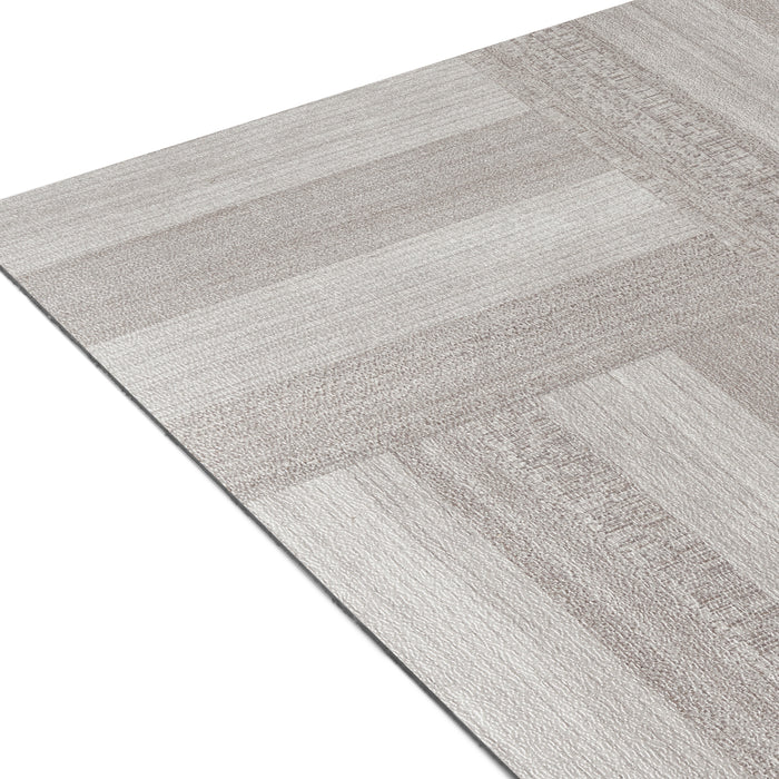 Tivoli 12x12 Self Adhesive Vinyl Floor Tile - Covers 45 Square Feet, 1-Year Warranty - Ash Grey Wood