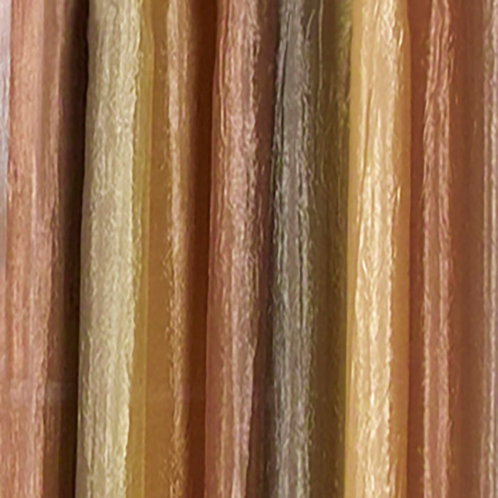 Waterfall Valance in Ombre Style - Blush Tones and Natural Hues, 46 Inch Width, Polyester Material, Easy-to-Clean - Textiles & Soft Furnishings, Household Textiles, Curtains - Autumn