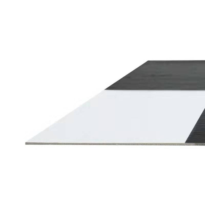 Tivoli 12x12 Self Adhesive Vinyl Floor Tile - Covers 45 Square Feet, 1-Year Warranty - Black & White