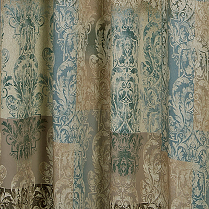 Vogue Grommet Window Curtain Panel - Room Darkening, Energy Efficient, Enhances Privacy - Blue - 50x84