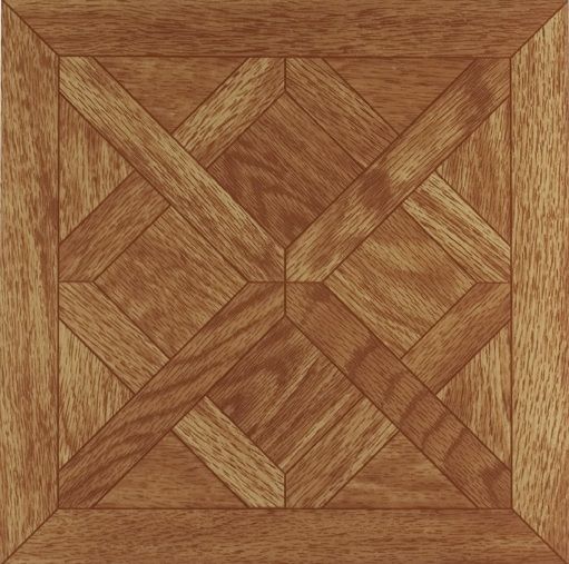 Tivoli 12x12 Self Adhesive Vinyl Floor Tile - Covers 45 Square Feet, 1-Year Warranty - Classic Parquet Oak