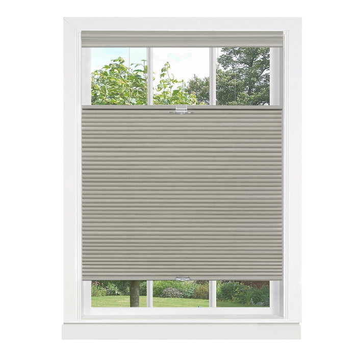 Cordless Honeycomb Cellular Shade - Dove Grey - 30x64