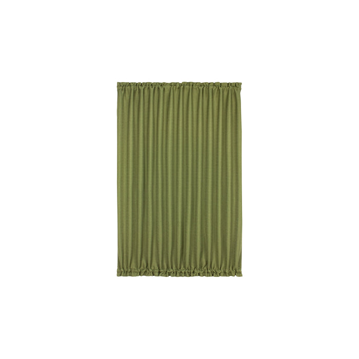 Darcy Rod Pocket Door Panel with Tieback, Soft Radiance, Machine Washable - Green - 54x40