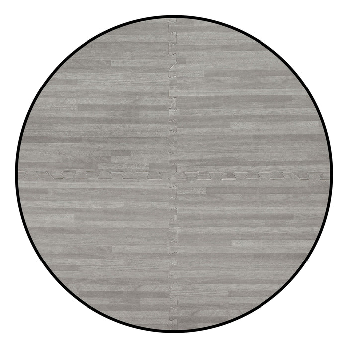 24x24 Anti Fatigue Floor Tiles 4 tiles/16 Sq. Ft. - Grey