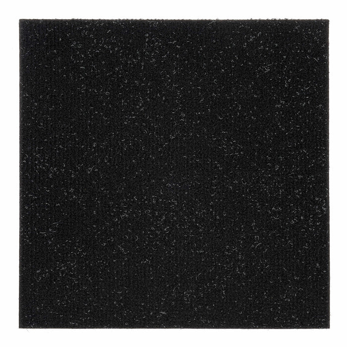 19.7x19.7 Self Adhesive Carpet Floor Tile - 12 Tiles/32.3 sq Ft. - Jet