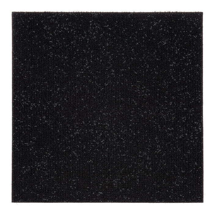 12x12 Self Adhesive Carpet Floor Tile - 12 Tiles/12 sq. Ft. - Jet