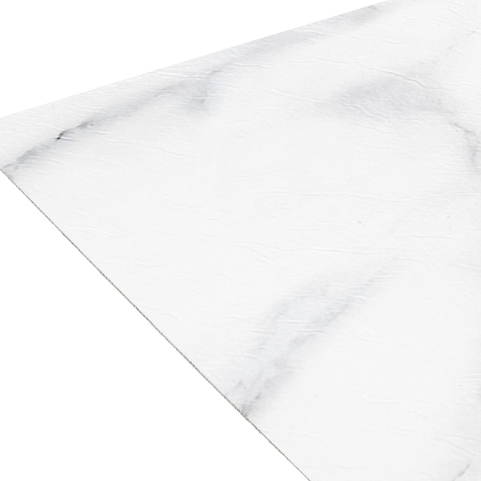 Palazzo 12x24 Self Adhesive Vinyl Floor Tile - Easy DIY Installation, 20 sqft Coverage, 5-Year Warranty - 20 Tiles/40 sq. ft. - Luxe White