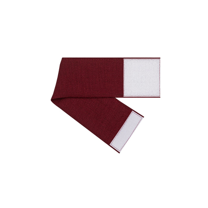 Darcy Rod Pocket Door Panel with Tieback, Soft Radiance, Machine Washable - Marsala - 25x72