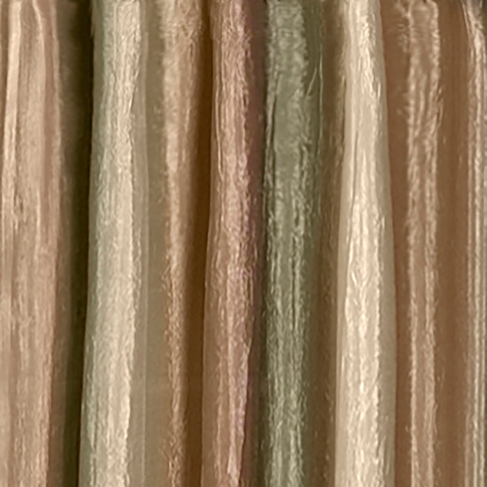 Window Curtain Scarf - Ombre Design, 50 Inch Width, Easy-to-Clean Polyester Fabric, Blush Tones and Natural Hues