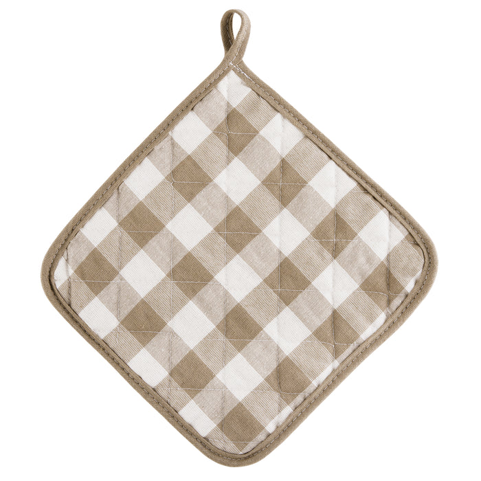 Pot Holder - Set of Two - Taupe