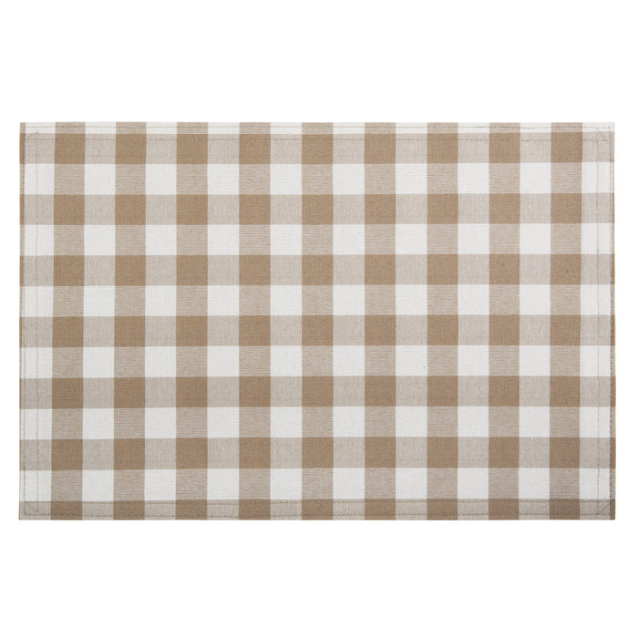 Reversible Placemat - Set of Four - Taupe