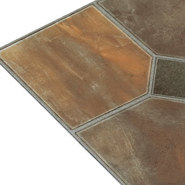 Sterling 12x12 Self Adhesive Vinyl Floor Tile - 45 Tiles - 1 Year Warranty