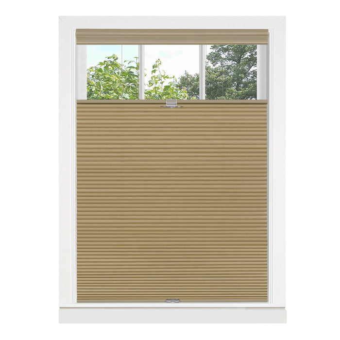 Cordless Honeycomb Cellular Shade - Wheat - 35x64