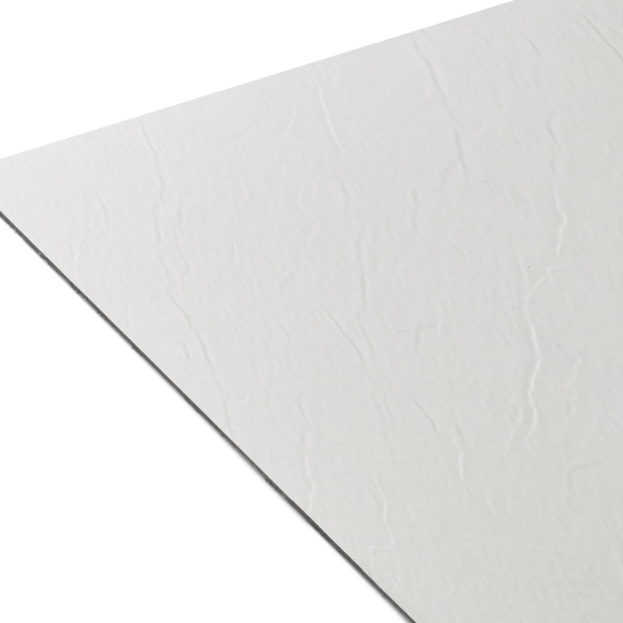 Sterling 12x12 Self Adhesive Vinyl Floor Tile - 20 Tiles, 1-Year Warranty - White