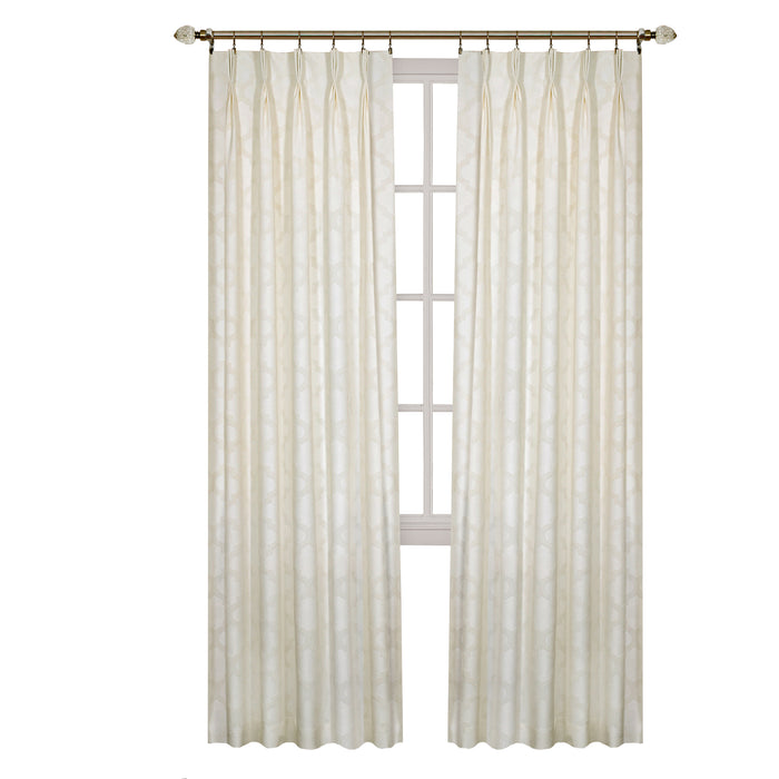Pinch Pleat Window Curtain Panel