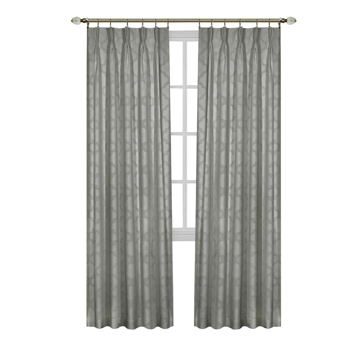 Pinch Pleat Window Curtain Panel