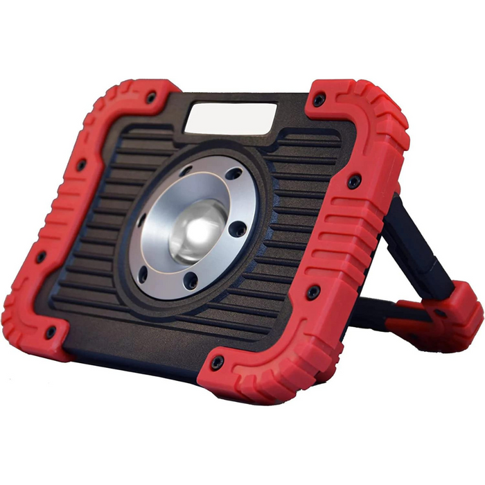 Heavy Duty Portable 1200 Lumen LED Work Light IP65 Waterproof & Shockproof - 16 Batteries Included (Requires 4 Batteries)